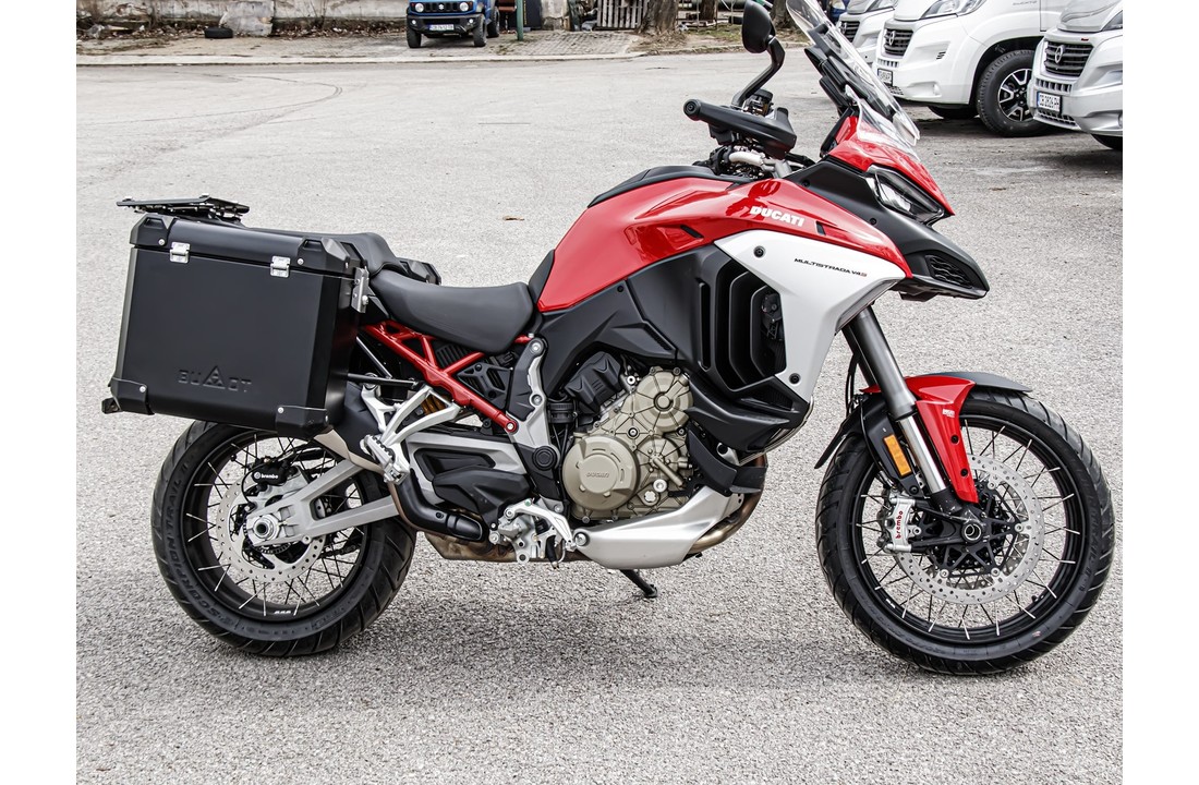 BUMOT Defender EVO Zijkoffer systeem - Ducati Multistrada V4