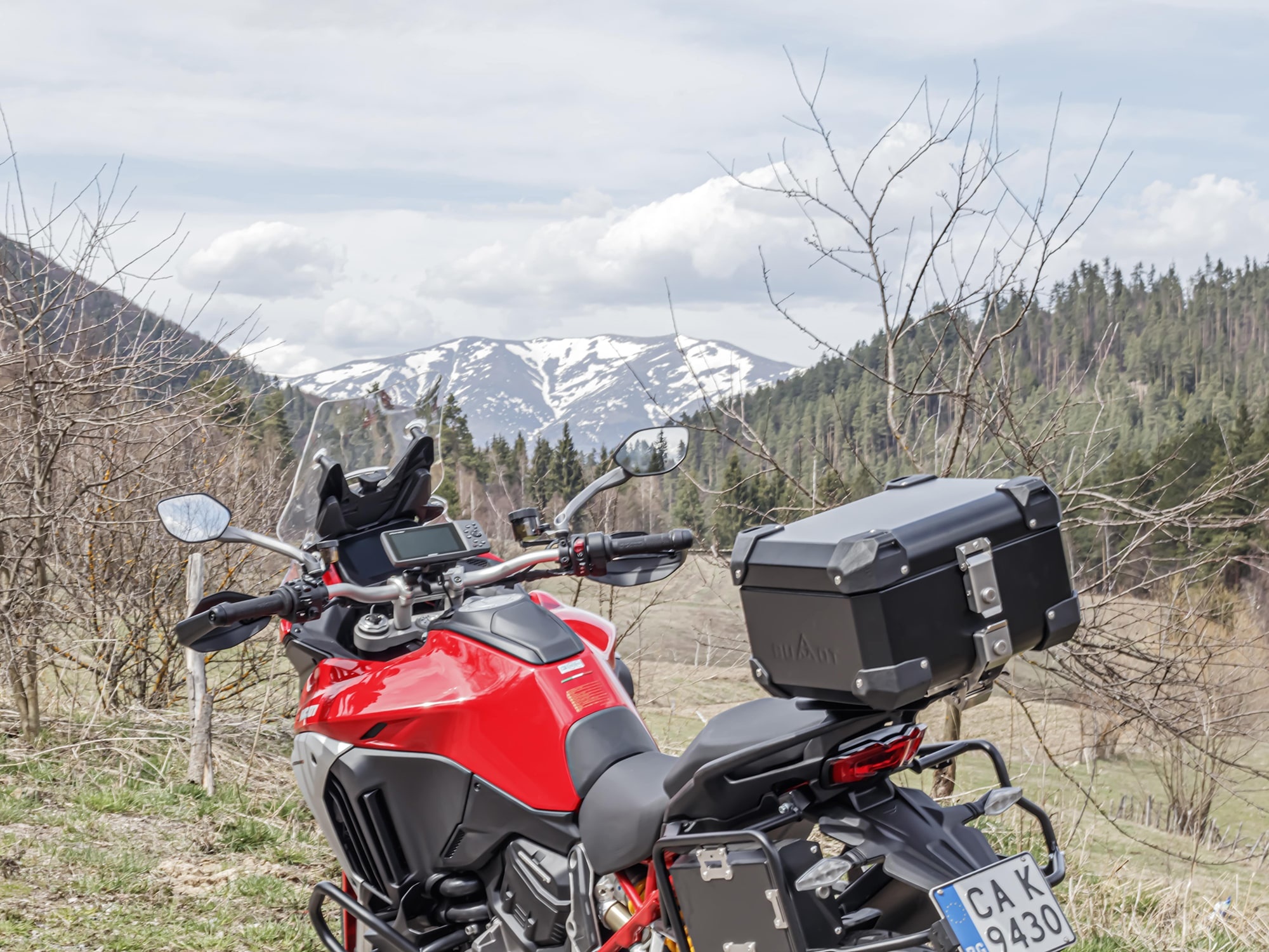 BUMOT Defender EVO Topcase moutingplate - Ducati Multistrada V4 ('21+)