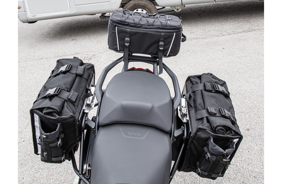 BUMOT Xtremada soft panniers - Ducati Multistrada V4