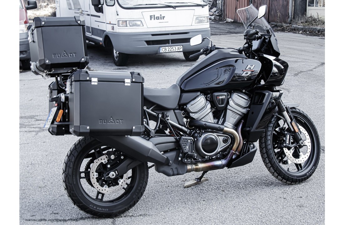 BUMOT Defender EVO Zijkoffer systeem - Harley-Davidson Pan America 1250