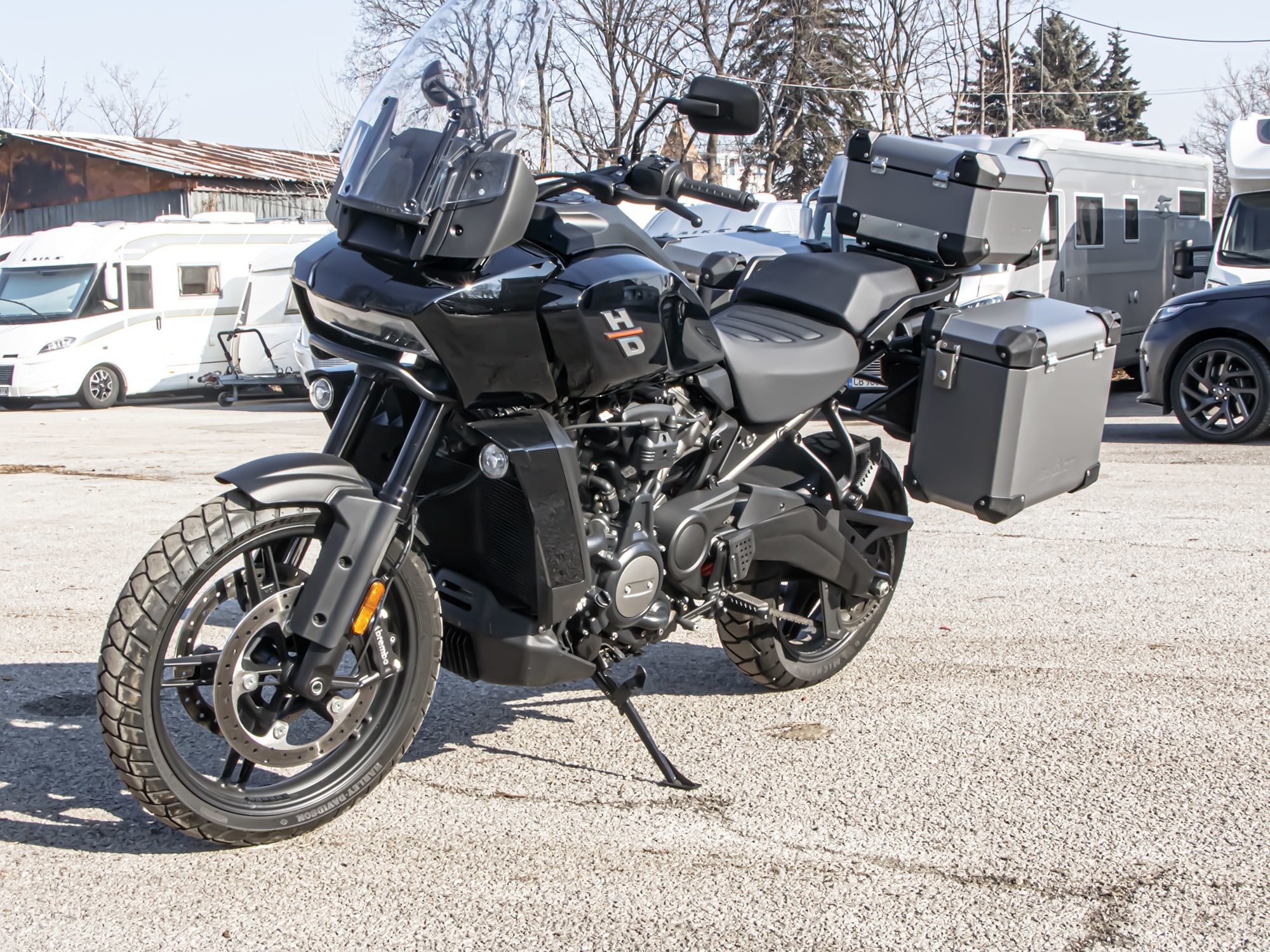 BUMOT Defender EVO Topkofferplaat - Harley-Davidson Pan America 1250 ('21+)