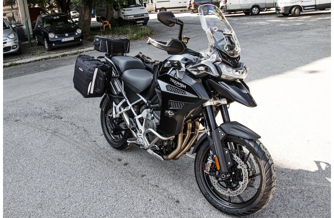 BUMOT Xtremada zachte zijtassen - Triumph Tiger Explorer BJ 2022