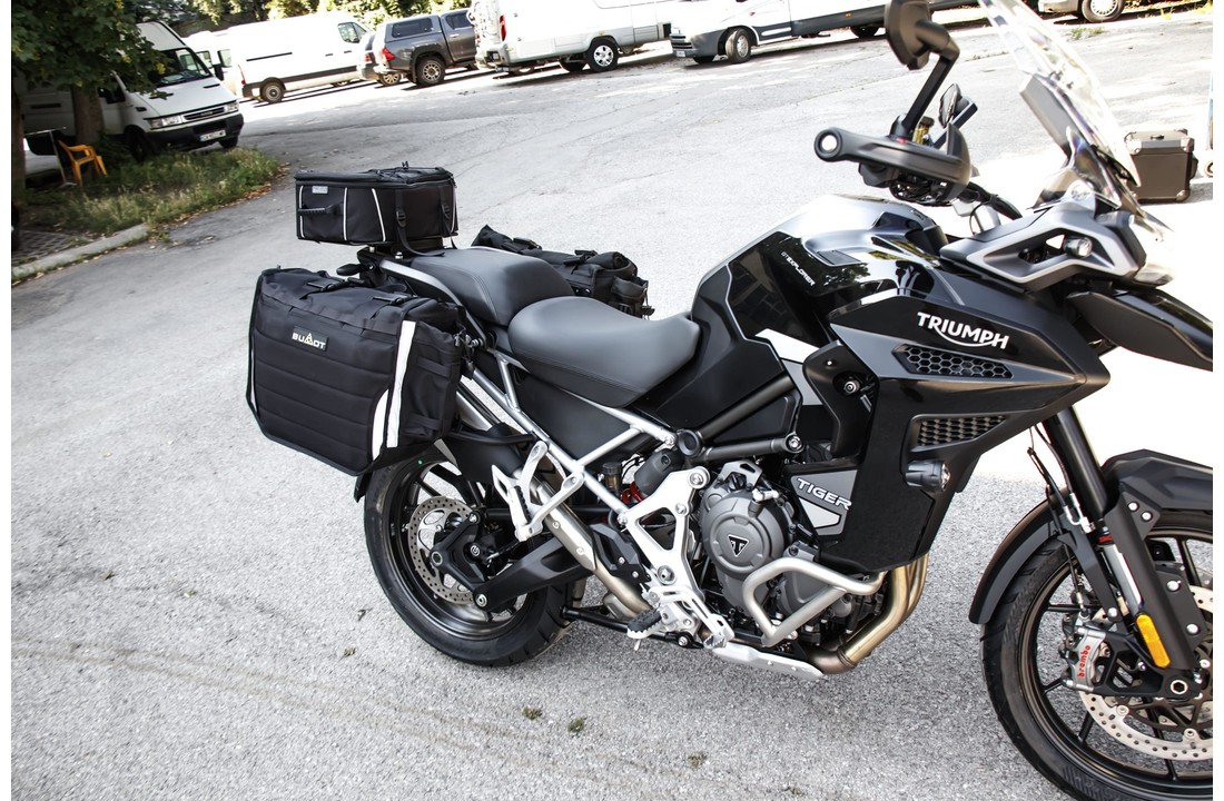 BUMOT Xtremada zachte zijtassen - Triumph Tiger Explorer BJ 2022