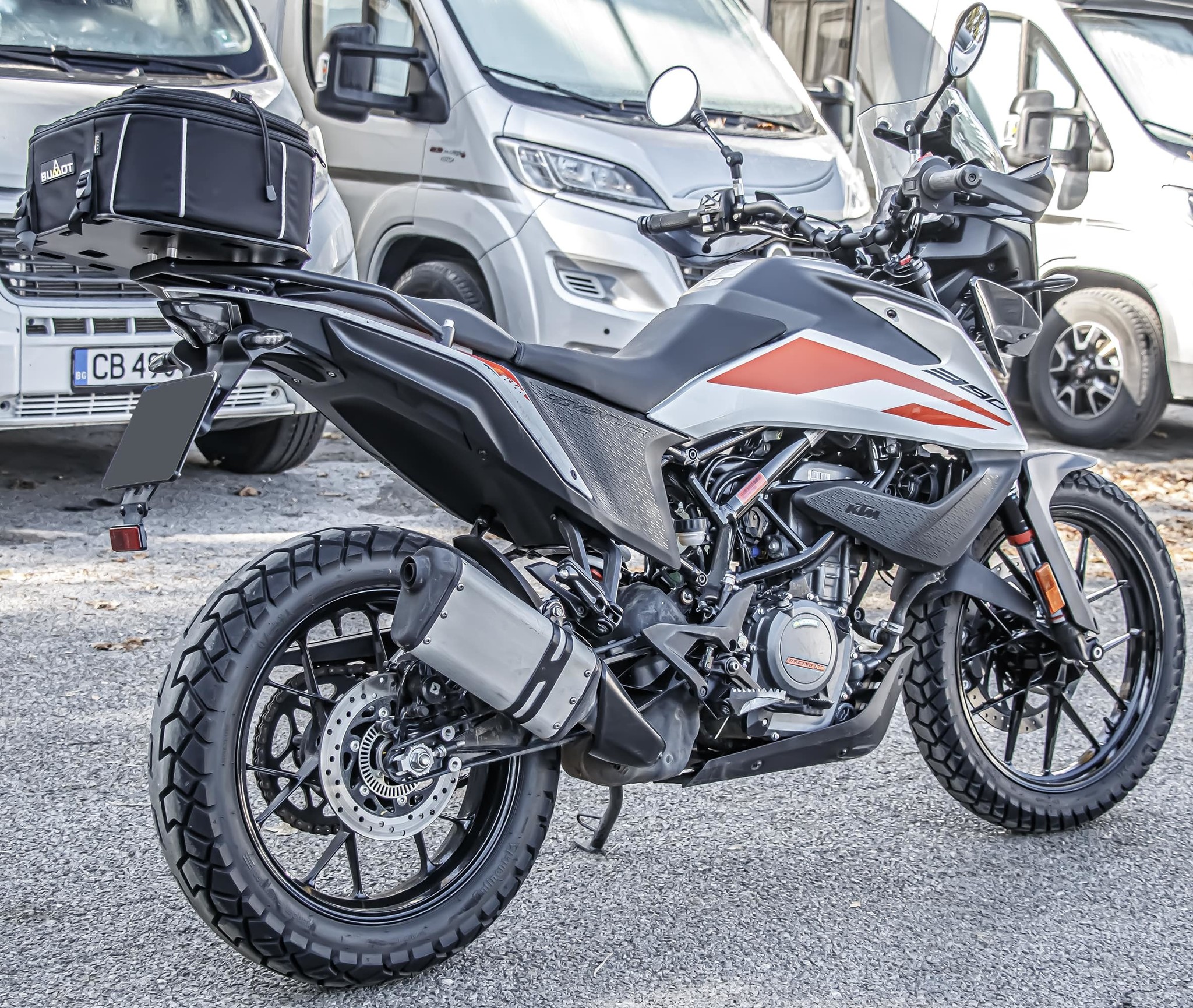 BUMOT Soft Luggage montageplaat - KTM 390 Adventure