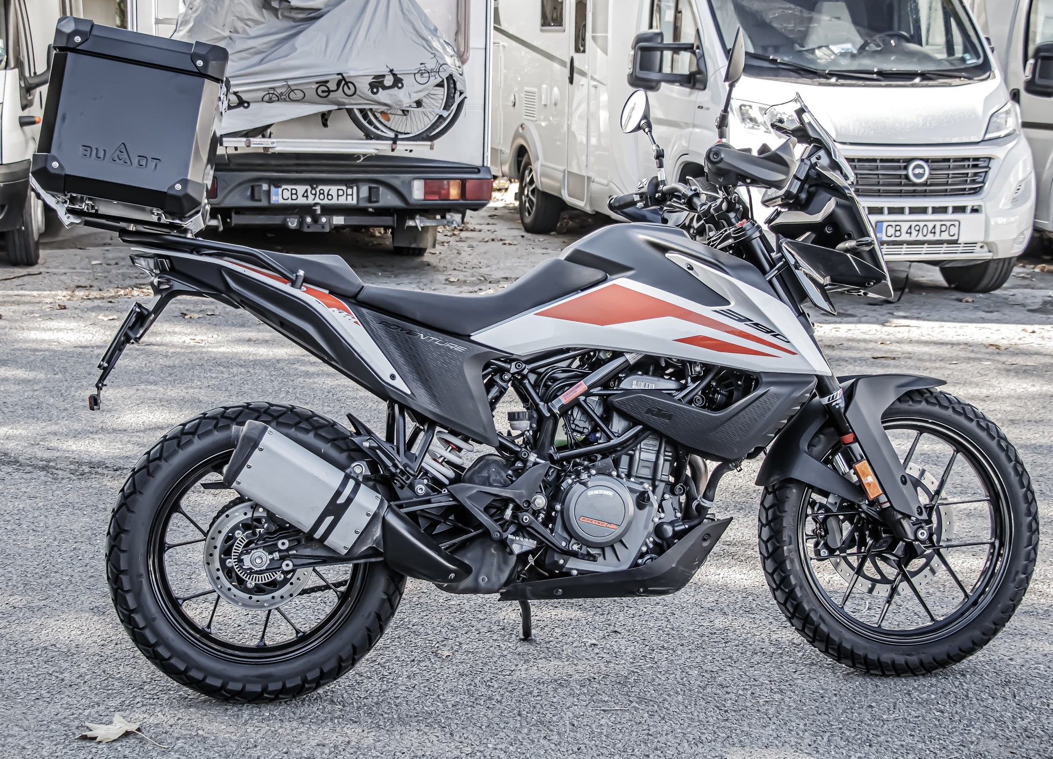BUMOT Defender Evo achterdrager - KTM 390 Adventure