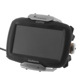 Touratech Handlebar mount for Garmin Zumo 340 / 345 / 350 / 390 / 395 V 3.0 *lockable*, black