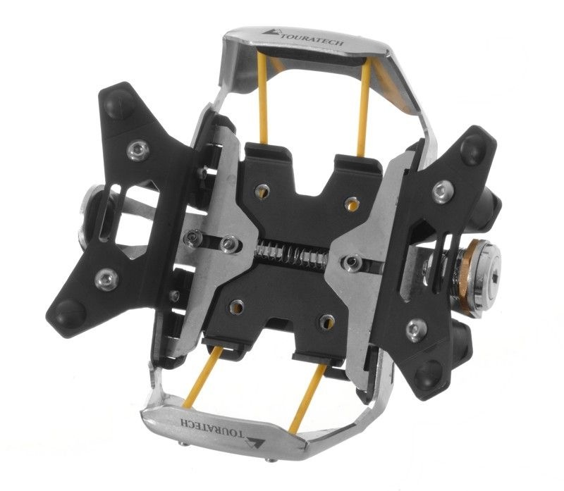 Touratech Handlebar mount for Garmin Zumo 340 / 345 / 350 / 390 / 395 V 3.0 *lockable*, black