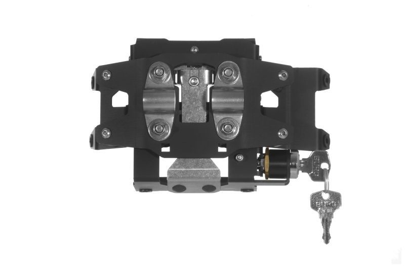 Touratech Handlebar mounting V2.0 BMW Navigator IV, V and VI * lockable * black