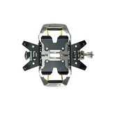 Touratech Handlebar mount for Garmin GPSMap 276Cx *lockable* black