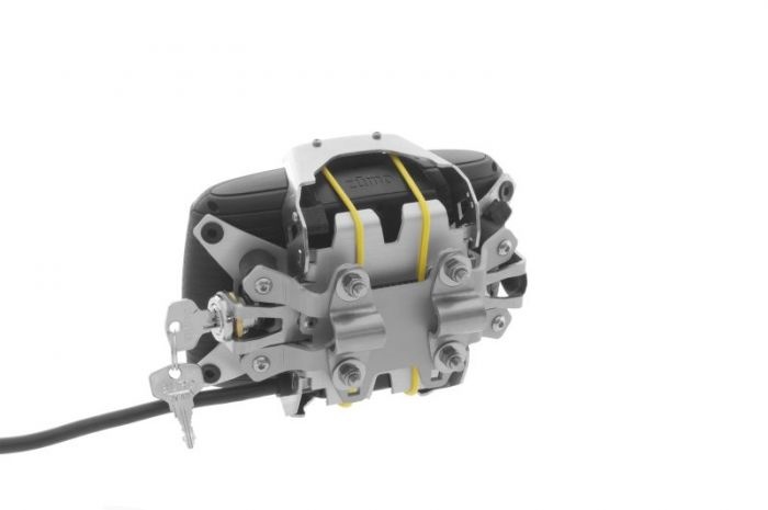 Touratech Handlebar mount - Garmin ZUMO 590 /595 LM *lockable*