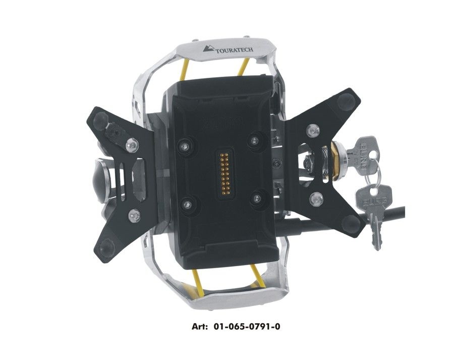 Touratech Handlebar mount - Garmin ZUMO 590 /595 LM *lockable*