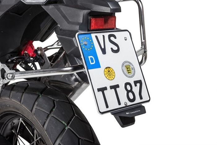 Touratech splash guard under number plate - Yamaha Tenere 700 / Honda CRF 1100 L Africa Twin + Adventure Sports
