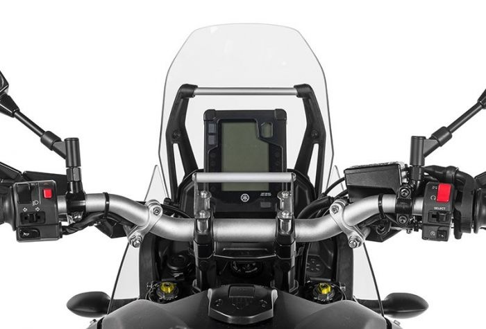 Touratech GPS stuurbeugeladapter met schroeven voor stuurverhogers 20 mm