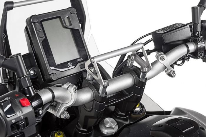 Touratech GPS stuurbeugeladapter met schroeven voor stuurverhogers 20 mm