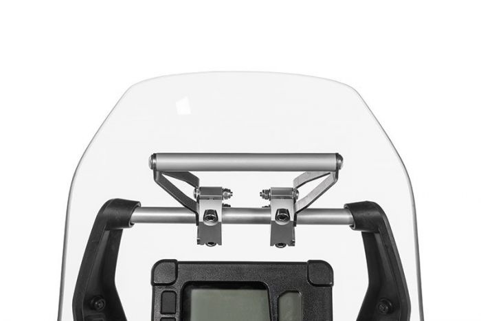Touratech GPS mounting adapter above instruments - Yamaha Tenere 700 / Aprilia Tuareg 660