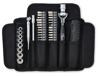 Motohansa Tools – Triple Black Pro Enduro gereedschapsset (38-delig)