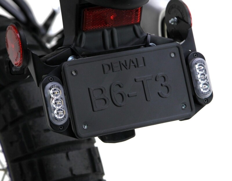 DENALI License Plate Mount - For T3 Signal Pods
