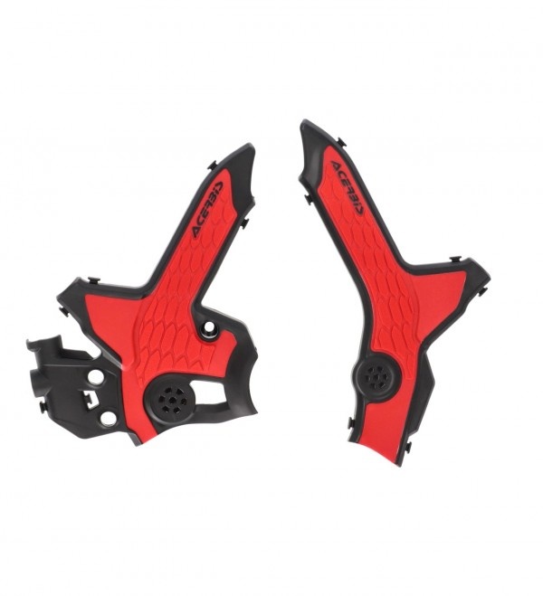 Acerbis X-GRIP Framebeschermers HONDA CRF 300L 21-22 - BLACK/RED