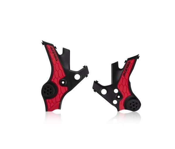 Acerbis X-GRIP Framebeschermers AFRICA TWIN 1100 17/23 - RED/BLACK