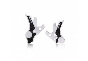 Acerbis X-GRIP Frame Protectors AFRICA TWIN 1100 17/23 - WHITE/BLACK