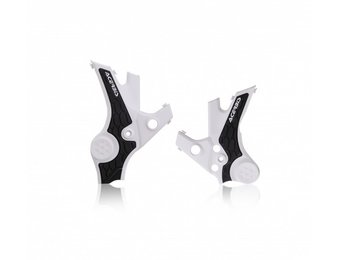 Acerbis X-GRIP Frame Protectors AFRICA TWIN 1100 17/23 - WHITE/BLACK