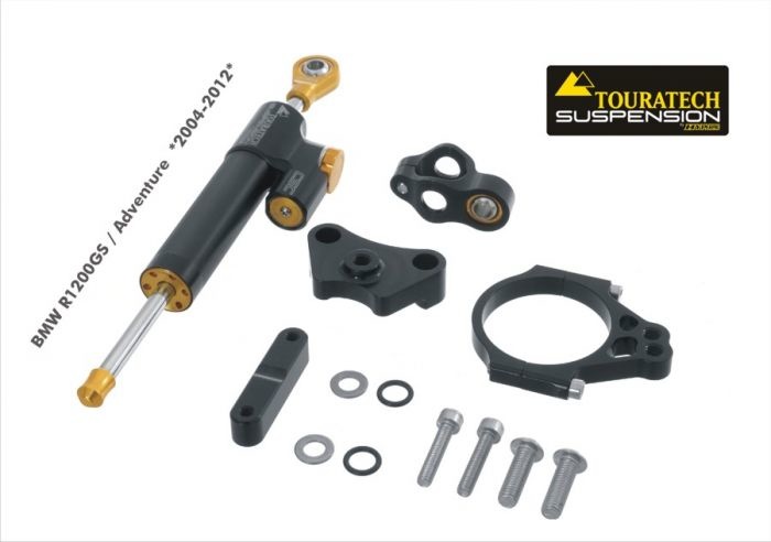 Touratech Suspension steering damperkit - BMW R1200GS & GSA (up to 2013)