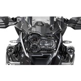 Touratech Set of LED auxiliary headlights fog black - BMW R1250GS / R1200GS (2013-)