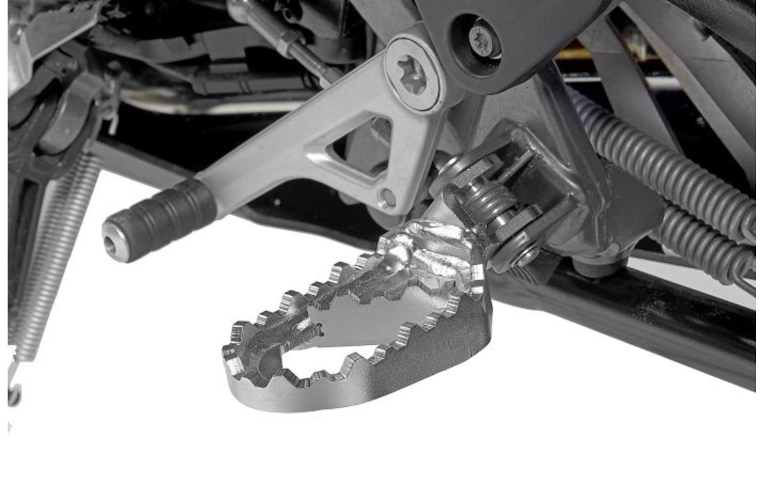 Touratech foot pegs 'Works' - BMW R1250GS/ R1250GS Adventure/ R1200GS from 2013/ R1200GS Adventure from 2014/ F850GS/ F850GS Adventure/ F750GS