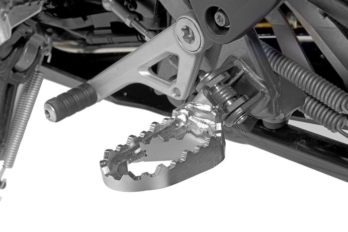 Touratech foot pegs 'Works' - BMW R1300 GS / R1250GS/ R1250GS Adventure/ R1200GS from 2013/ R1200GS Adventure from 2014/ F850GS/ F850GS Adventure/ F750GS