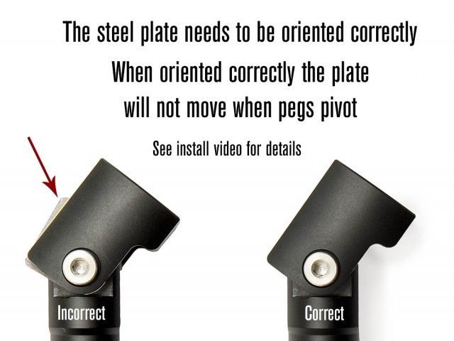 AltRider Universele Highway Voetsteunen voor 25mm Ø