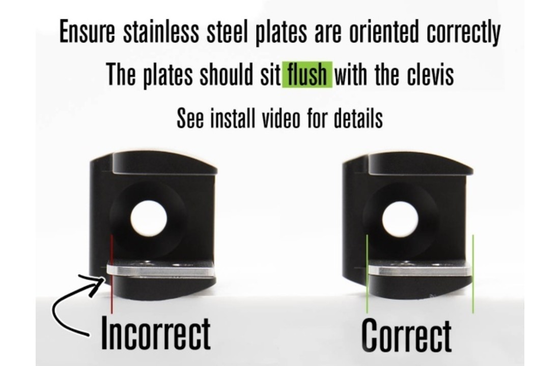 AltRider Universal Highway Foot Pegs for 25mm Ø