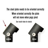 AltRider Universele Highway Voetsteunen voor 31,75mm Ø