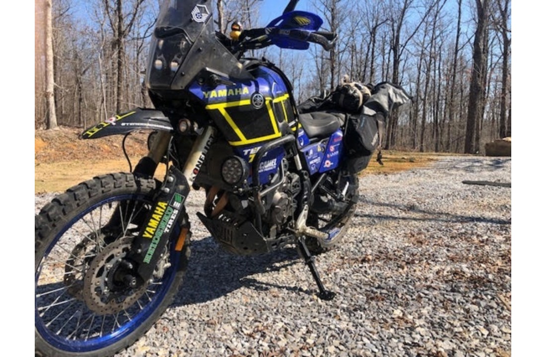 AltRider Verstelbare Alu Zijstandaard - Yamaha Tenere 700