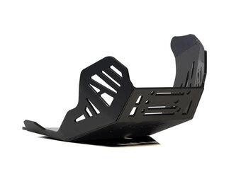 Bodemplaat / Carterplaat Ducati DESERT X ( 2022 - 2023 ) / To fit Hepco & Becker crash bars - Black