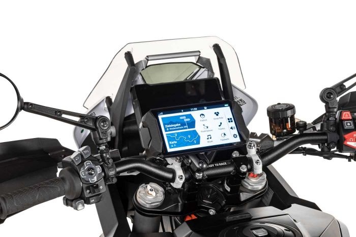 Touratech GPS Mount / Holder- Garmin ZUMO XT2 - LOCKABLE