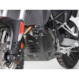 AXP Skid Plate Aprilia Tuareg 660 with linkage guard ( 2020 - 2023 ) - Black