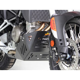 AXP Skid Plate Aprilia Tuareg 660 with linkage guard ( 2020 - 2023 ) - Black