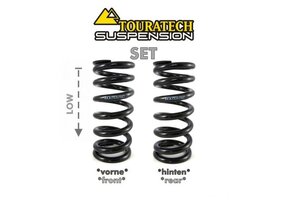 Touratech springs 'Height lowering set' 20 mm - BMW R1250GS 2018 - 2022