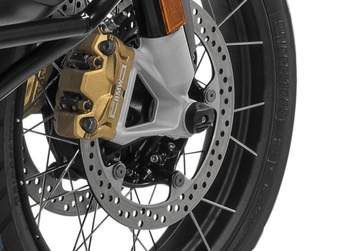 Touratech front axle crash bung slider set - BMW R1250GS (2022-)/ R1250GSA (2022-)