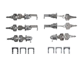 Touratech ZEGA Evo lock set 2 cases
