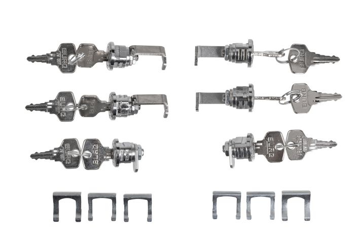 Touratech ZEGA Evo lock set 2 cases