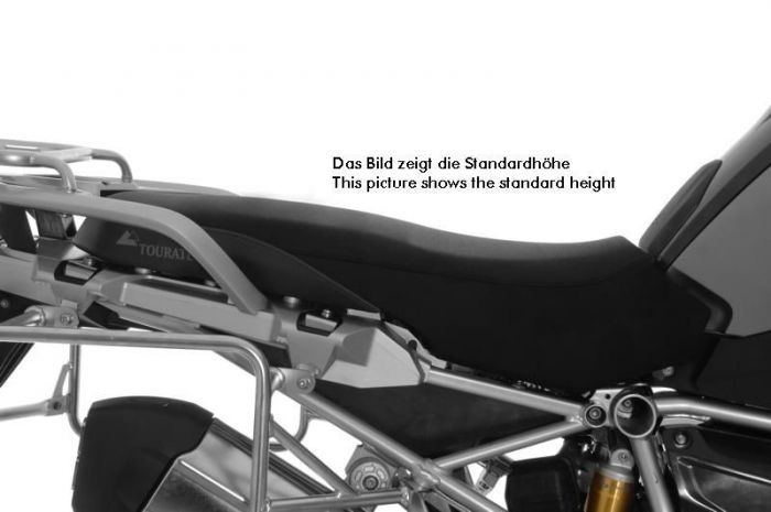 Touratech comfortzadel Fresh Touch LAAG - BMW R1250GS/ R1250GS Adventure/ R1200GS (LC)/ R1200GS Adventure (LC)