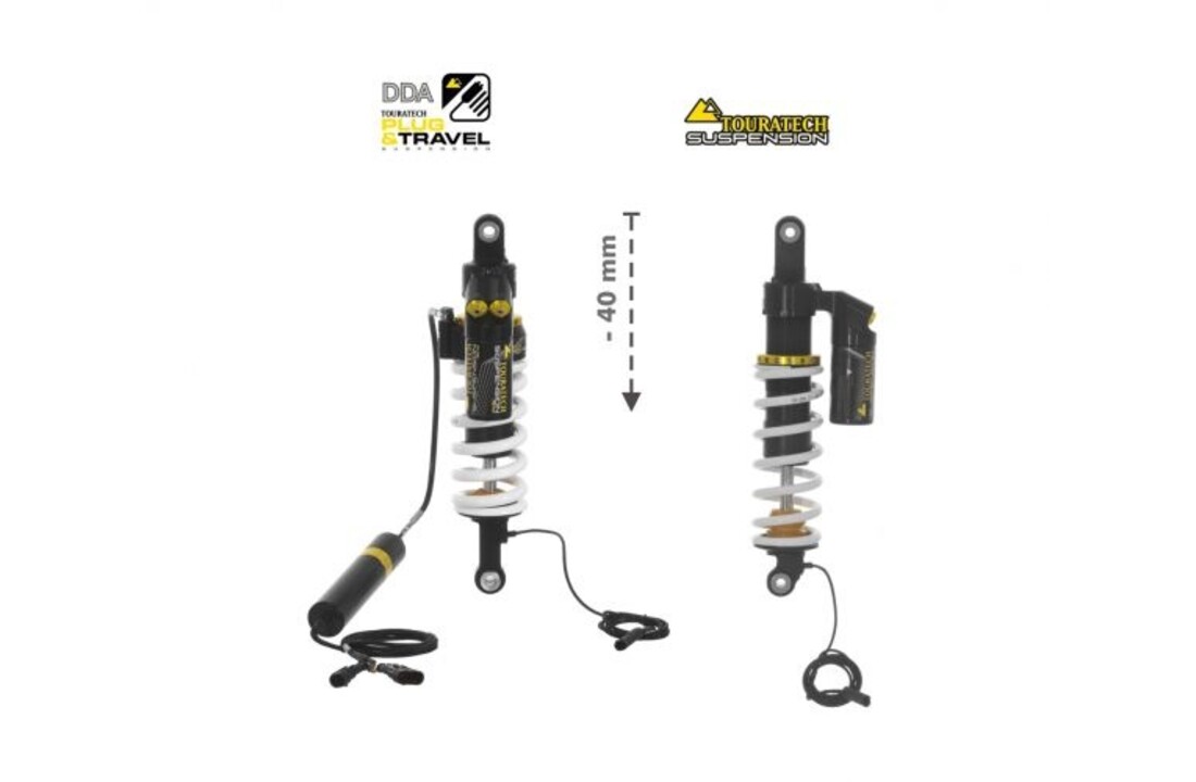 Touratech Suspension Schokbreker Set DDA Plug & Travel DDA - BMW R1200GS / R1250GSA (2017-)