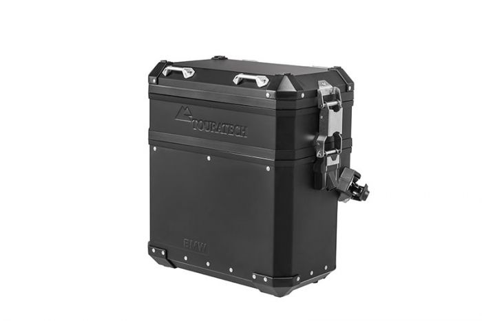 Touratech volume booster - BMW aluminium pannier black