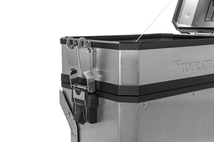 Touratech pannier extension 'Volume booster' - BMW original alumunium