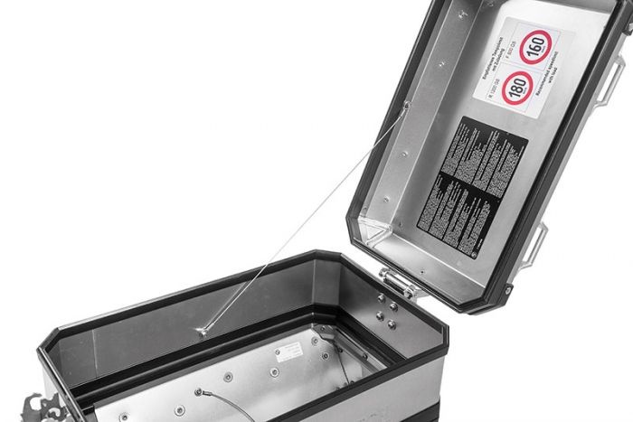 Touratech kofferuitbreiding 'Volume booster' - BMW originele kofferset aluminium