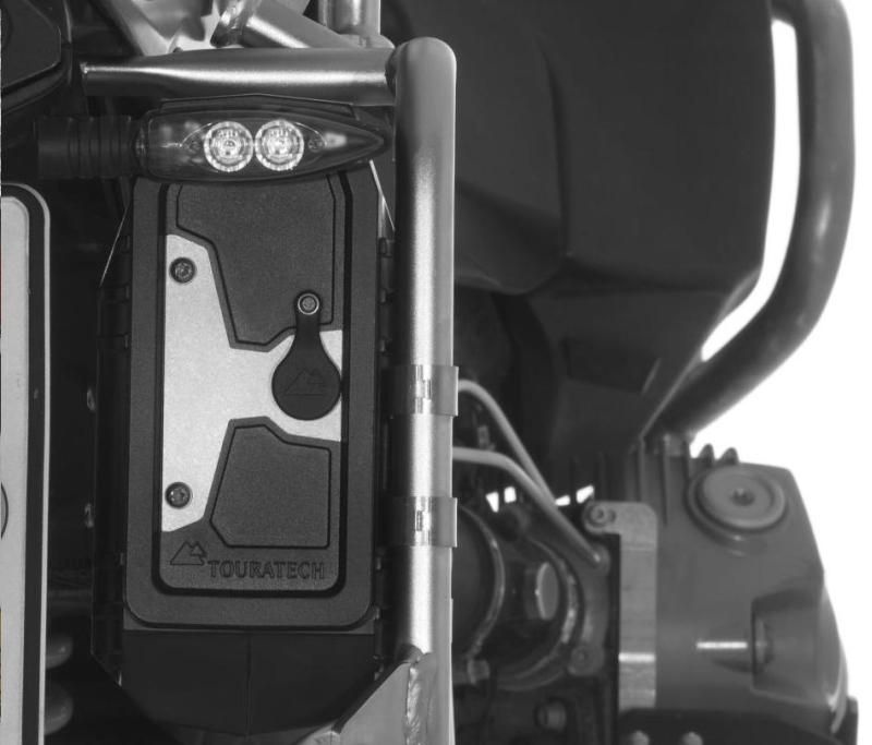 Touratech toolbox originele BMW kofferdrager - BMW R1250GS/ R1250GS Adventure/ R1200GS/ R1200GS Adventure