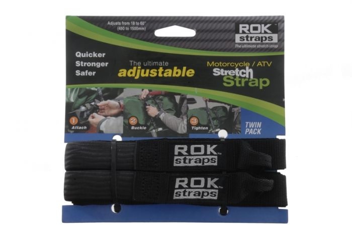 Touratech Rokstraps STRAP IT™ Motorbike Adjustable *black*