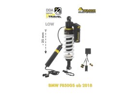 Touratech suspension rear 'DDA/Plug & Travel' (-25mm)  - BMW F850GS (2018-)