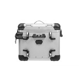 Touratech ZEGA Evo aluminium pannier system for BMW F850GS/ F850GS Adventure/ F750GS ZEGA Evo aluminium pannier system "And-S" 31/38 litres with stainless steel rack for BMW F850GS/ F850GS Adventure/ F750GS